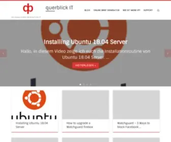 Querblick-IT.de(querblick IT) Screenshot
