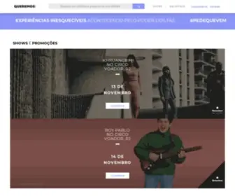 Queremos.com.br(Queremos) Screenshot