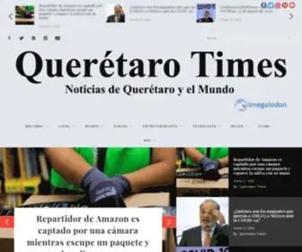 Queretarotimes.com(Querétaro Times) Screenshot