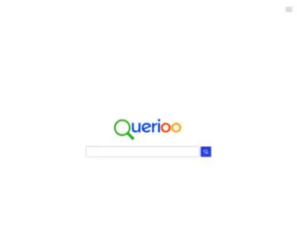 Querioo.com(Fake Search Engine for Film) Screenshot