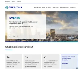 Queritius.com(We help clients access the keys to success in high) Screenshot