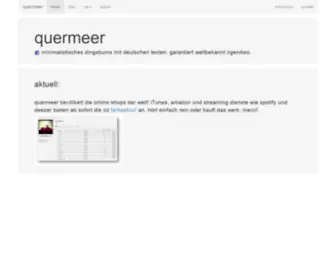 Quermeer.de(Quermeer) Screenshot