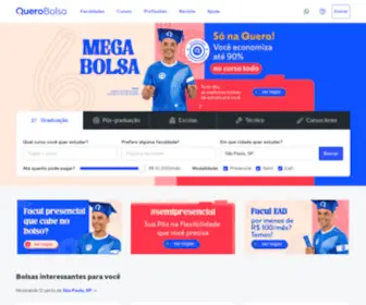 Querobolsa.com.br(Bolsas de Estudo de até 75%) Screenshot