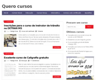 Querocursos.com(QueroCursos) Screenshot