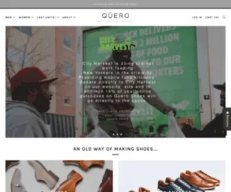 Querohms.com(Quero Shoes) Screenshot