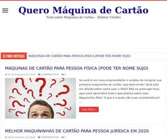 Queromaquinadecartao.com(Quero M) Screenshot