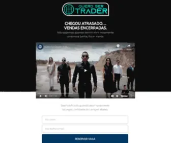 Querosertrader.com(Quero ser trader) Screenshot