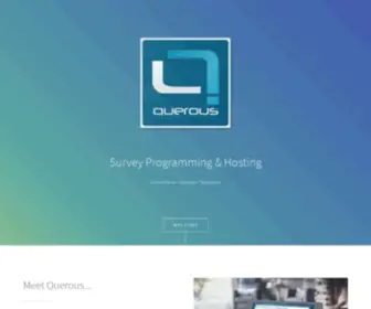 Querous.com(Querous Online Surveys) Screenshot