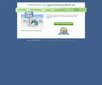 Querschnittsyndrom.de(EN]: domain for sale) Screenshot