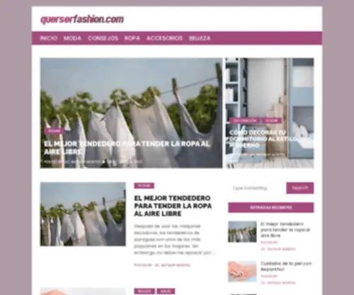 Querserfashion.com(Sitio web de informaci) Screenshot