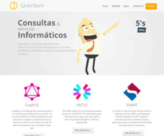 Quertium.com(API de consulta en Perú) Screenshot