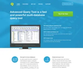 Querytool.com(Database query tool for DB2) Screenshot