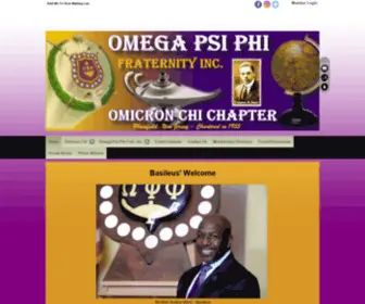 Ques-OX.org(Omega Psi Phi) Screenshot