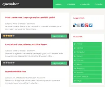 Quesaber.info(Quesaber info) Screenshot