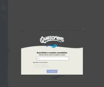 Quescrem.es(Especialistas en Queso Crema) Screenshot