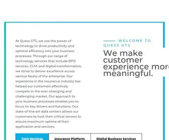 Quessgts.com(Tech services) Screenshot