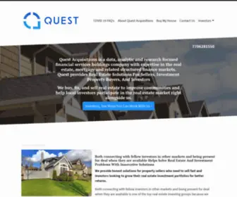 Quest-Acquisitions.com(ATLANTA GEORGIA (GA) real estate investment properties) Screenshot