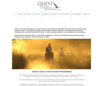 Quest-Africa.com(Gap Year Programme) Screenshot