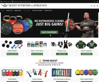 Quest-Athletics.com(Quest Nutrition and Athletics) Screenshot