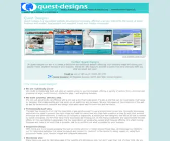 Quest-Designs.co.uk(Quest-Designs, small business and travel website specialists) Screenshot