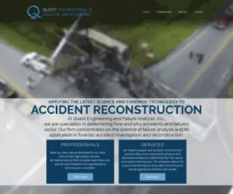 Quest-Engineering.com(Accident Reconstruction l Southeast United States l Quest Engineering) Screenshot