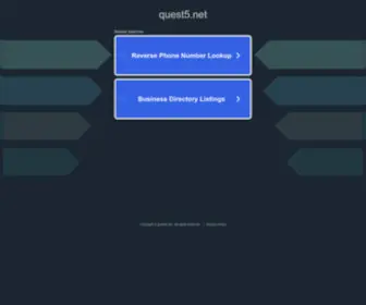 Quest5.net(See related links to what you are looking for) Screenshot