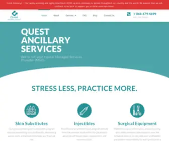 Questancillary.com(Quest Ancillary Services) Screenshot