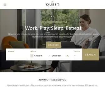 Questapartments.co.nz(Serviced Apartments New Zealand) Screenshot