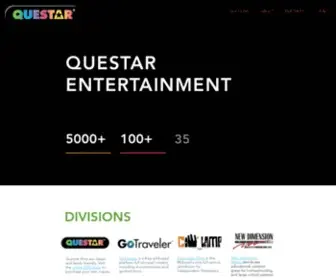 Questarentertainment.com(Questar Entertainment) Screenshot