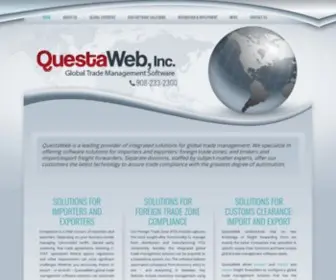 Questaweb.com(Descartes QuestaWeb) Screenshot