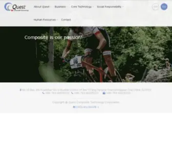 Questcomposite.com(Quest Composite Technology Corporation) Screenshot