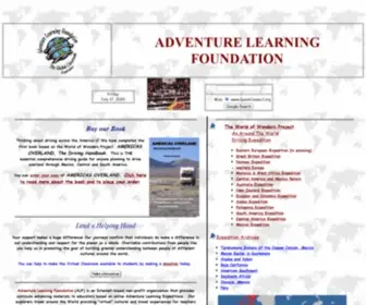 Questconnect.org(ADVENTURE LEARNING FOUNDATION = online learning expeditions) Screenshot