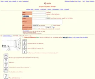 Questden.org(Quests) Screenshot
