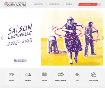 Questembert-Communaute.fr(Territoire Sud) Screenshot
