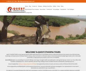 Questethiopiatours.com(Quest Ethiopia tours) Screenshot