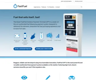 Questfastfuel.com.au(Front Page) Screenshot