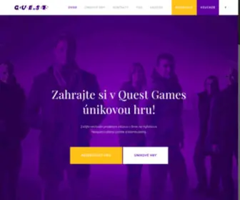 Questgames.cz(Únikové hry v Brně na Hybešove) Screenshot
