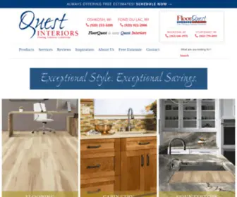 Questinteriorsusa.com(Quest Interiors) Screenshot