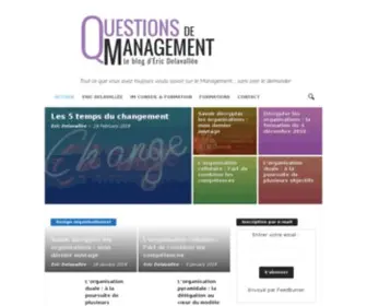 Questions-DE-Management.com(Accueil) Screenshot