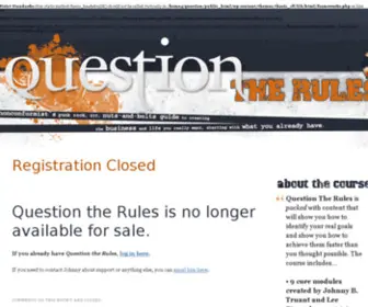 Questiontherules.com(Questiontherules) Screenshot