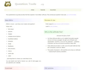 Questiontools.org(Question Tools) Screenshot