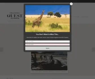 Questkerdowney.com(QUEST MAGAZINE) Screenshot
