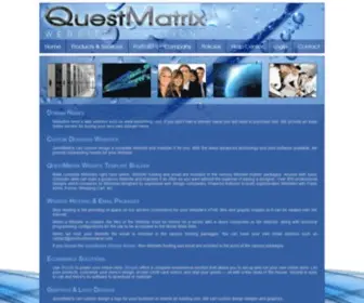 Questmatrix.com(QuestMatrix Website Solutions) Screenshot