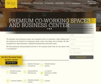 Questoffices.com(Coworking Space) Screenshot