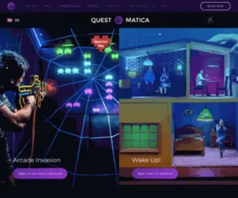 Questomatica.nl(Questomatica amsterdam's best escape room) Screenshot