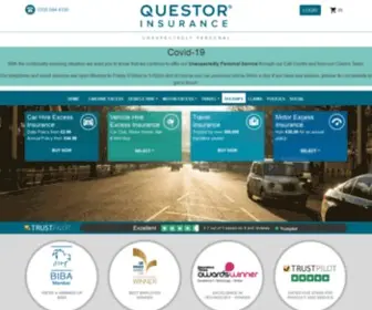 Questor-Insurance.co.uk(Questor Insurance) Screenshot