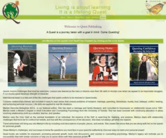 Questpublishing.ca(Learn relationship skills in memoirs by Marilyn Belleghem) Screenshot