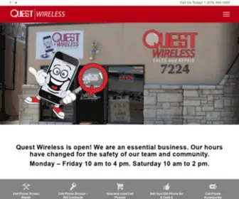 Questwireless.net(Cell Phone Repairs) Screenshot