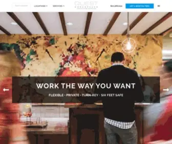 Questworkspaces.com(Quest Workspaces) Screenshot