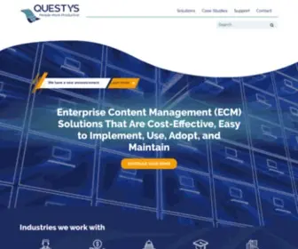 Questys.com(Home) Screenshot